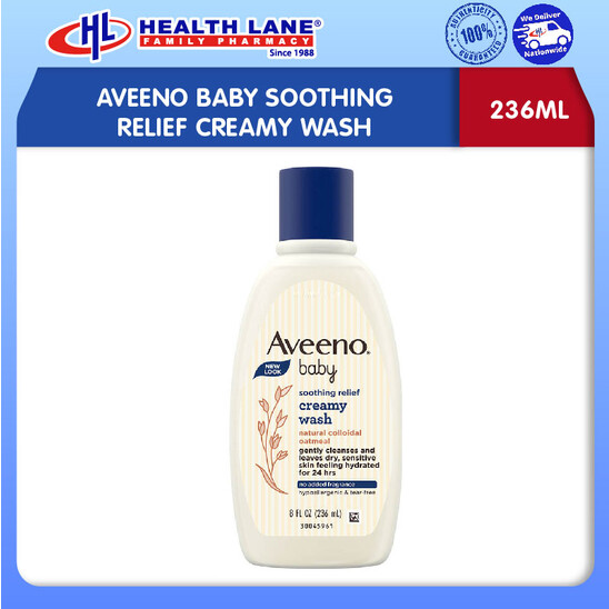 AVEENO BAYI SOOTHING RELIEF KRIMY SABUN (236ML)